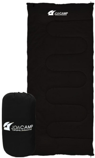 조아캠프 마운트침낭 사각, 블랙, 1개