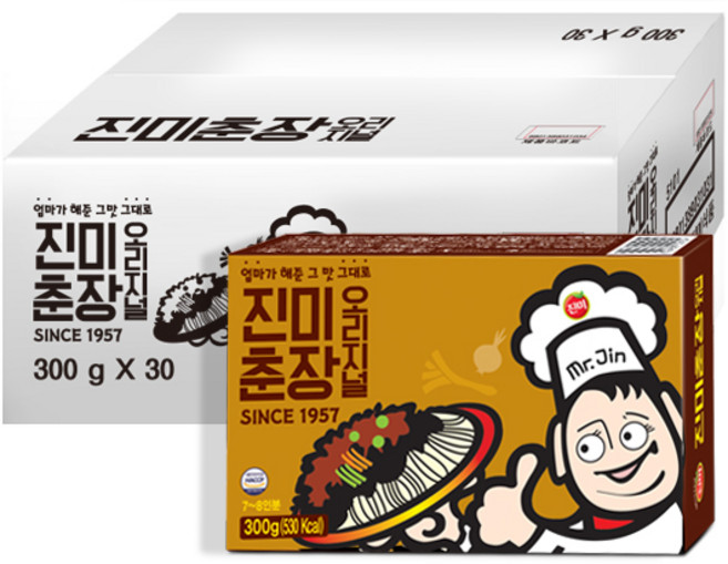 진미 춘장, 300g, 30개