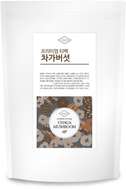 라돌체비타 차가버섯 삼각티백 50p, 1.2g, 1개