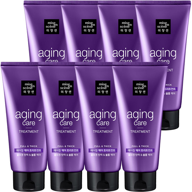 미쟝센 에이징케어 트리트먼트, 8개, 330ml