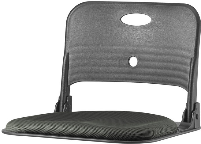 체어포커스 폴더백 베이직 좌식의자, 블랙