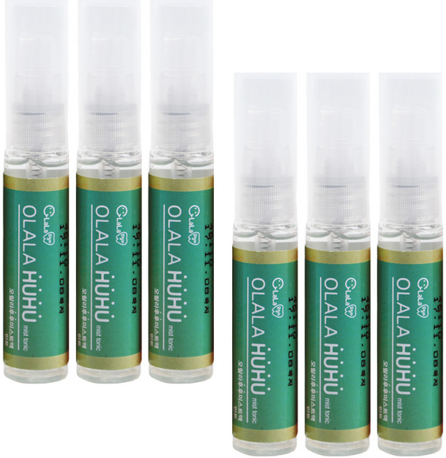 오랄라 후후 구강스프레이 민트, 6ml, 6개