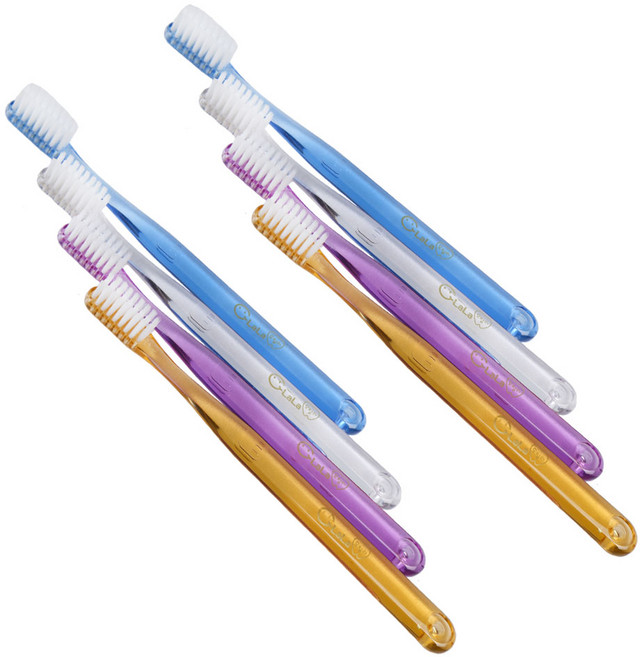 오랄라 미세모 칫솔, 1개입, 8개