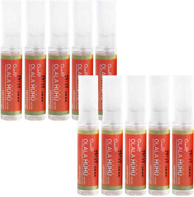 오랄라 후후 미스트토닉 구강스프레이 피치, 6ml, 10개