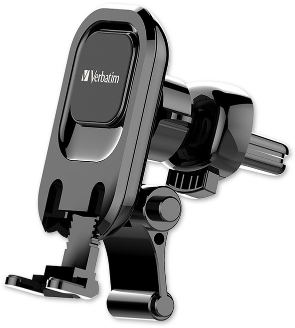 버바팀 차량용 마그네틱 지지형 송풍구 거치대, 블랙, 1개