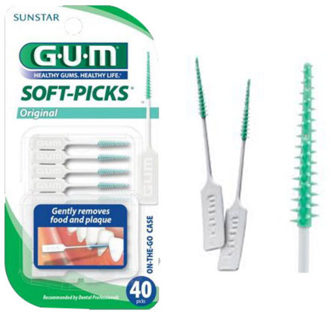 검 소프트픽 오리지널 I형 치간칫솔, 40개입, 1개