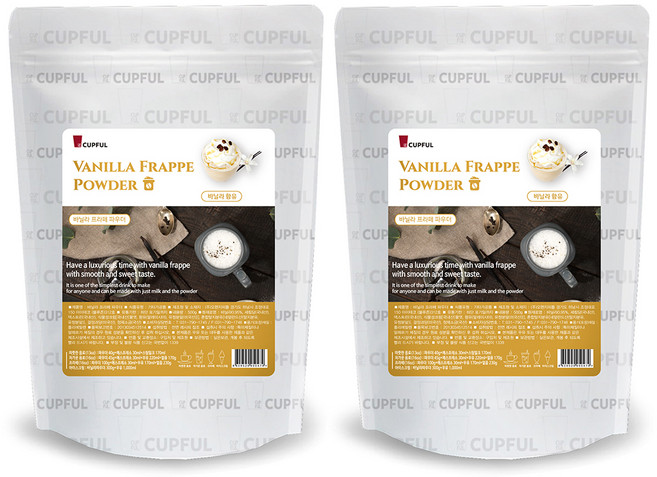 컵풀 바닐라 파우더, 500g, 1개입, 2개