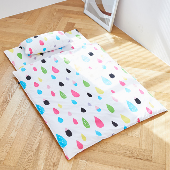 헬로미니미 레인보우 낮잠이불세트, 혼합 색상