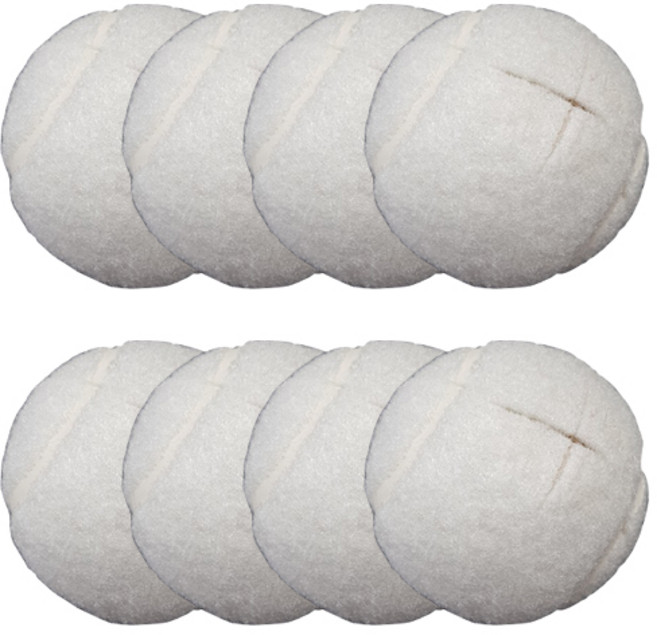 키에코베 테니스공 의자 발커버, 화이트, 8개