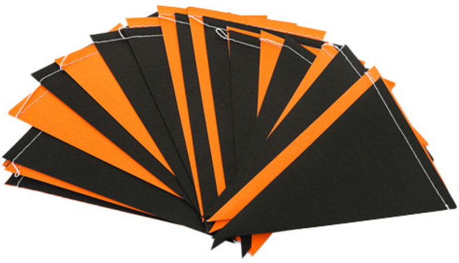 톡톡 파티 삼각형 파티 플래그 가랜드 5p, NO20