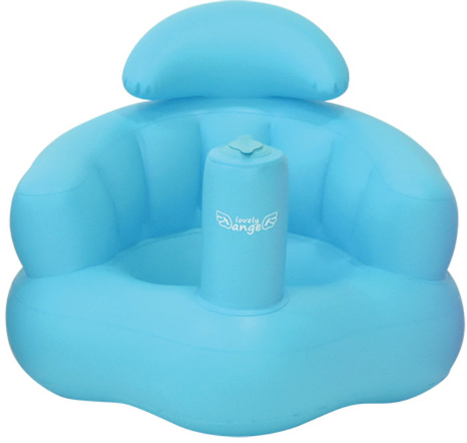 러블리앙즈 베이비 소프트 의자 베이직, 쿨블루, 1개