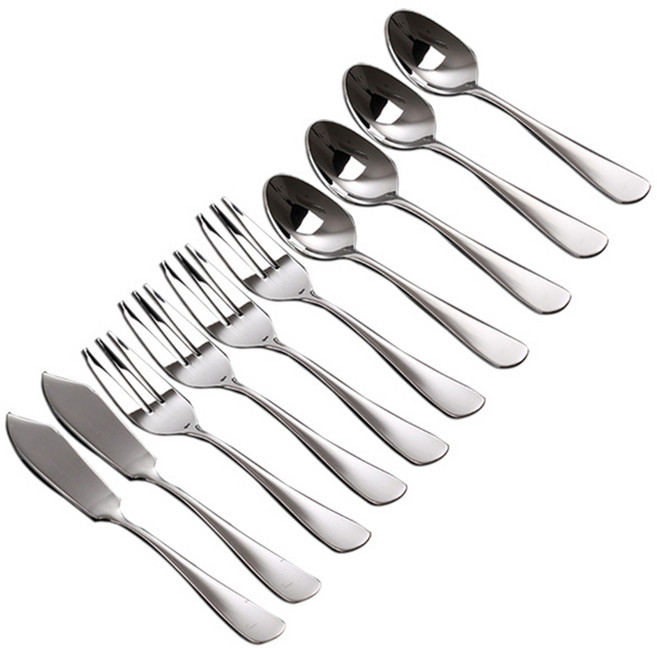 스테인레스 2인 디저트 세트, 커트러리 10p, 10개