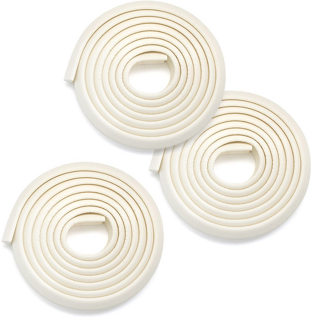 아가드 모서리 보호대 초미니형, 크림, 3개