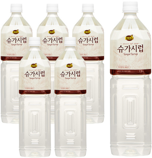 리치스 슈가시럽, 1.5L, 6개
