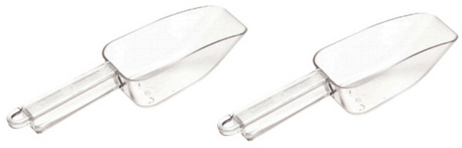 바이굿즈 PC 얼음 스쿠프 2호 300ml, 투명, 2개입