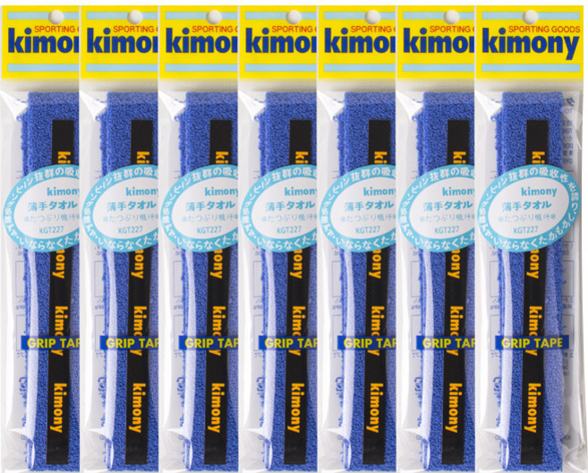 키모니 뉴 타월그립 KGT227 7p, 블루, 7개