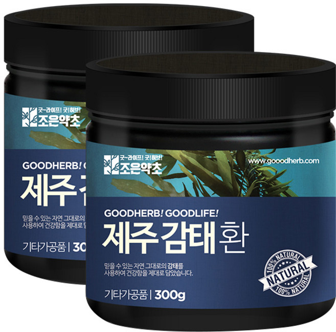 조은약초 프리미엄 감태환, 300g, 2개