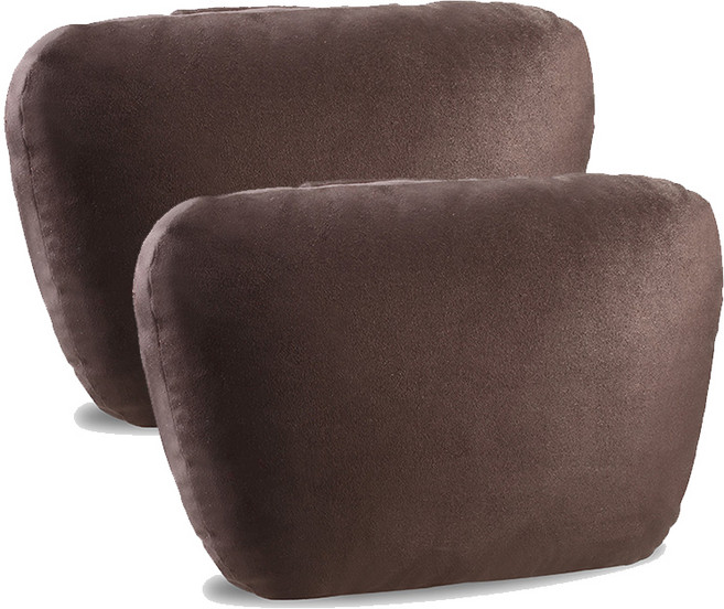 삼에스 S급 차량용 목쿠션, 모카, 2개