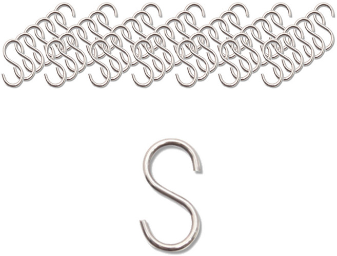 초이스하드웨어 스테인레스 S고리 22mm, 50개입