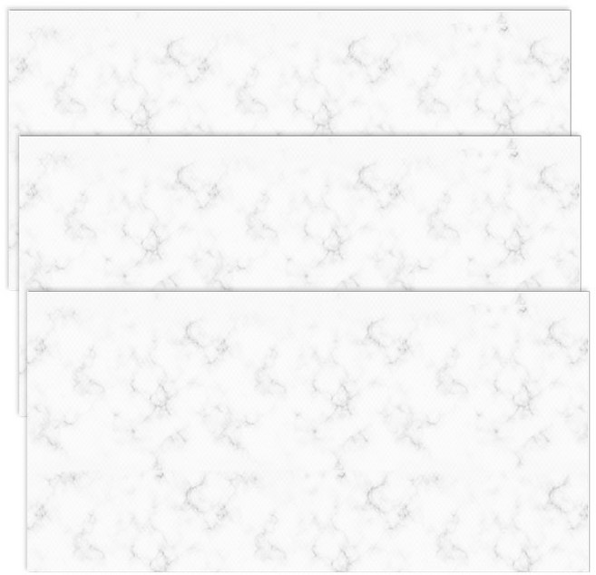 딩동펫 반려견 미끄럼방지 매트 3p, 앞면(마블대리석 화이트), 뒷면(그레이), 3개