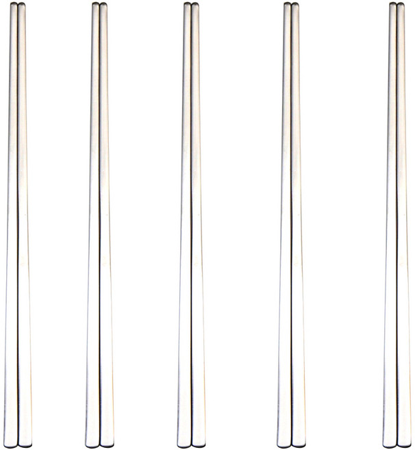 라온누리 웨이브 아동 젓가락 세트, 5개, 단품