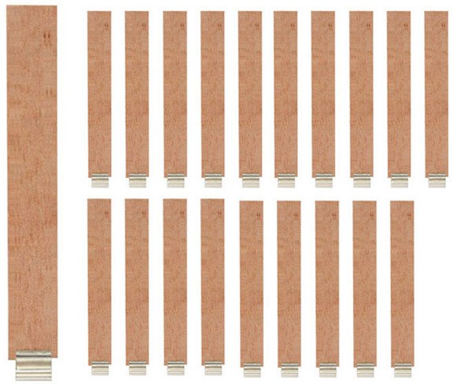 강군샵 소이 캔들 나무 심지 우든윅 오리지날윅 XL 10p, 2개