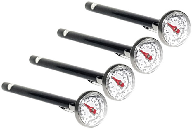 강군샵 캔들만들기 도구 만년필온도계, 혼합 색상, 4개입