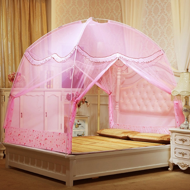 이지웜 러블리 유르트 모기장, 핑크