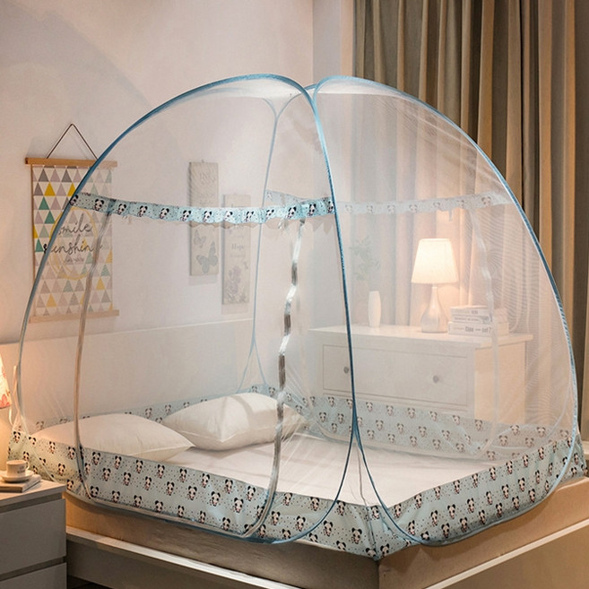 이지웜 큐티 이중도어 모기장, A-2