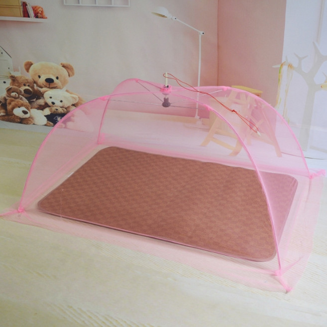 이지웜 모기퇴치 아기 모기장, 핑크