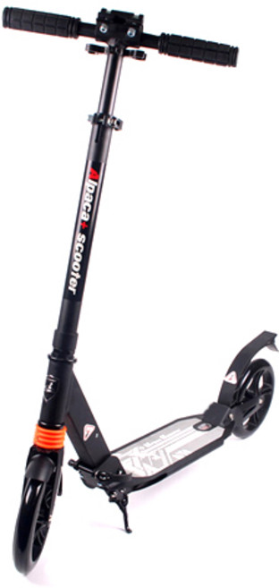 알파카 플러스 스쿠터 접이식, 블랙, 1개