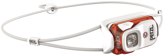 빈디 충전식 헤드램프 200루멘, 오렌지, 1개