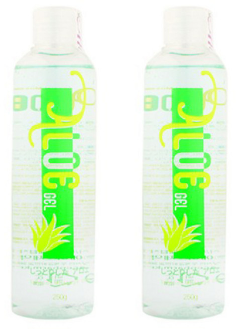 에이스제약 알로에 바디 마사지 젤 캡용기형, 250g, 2개입