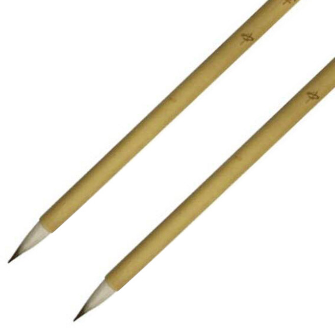 칠성 서예동양화캘리 선묘필 붓, 대, 2개