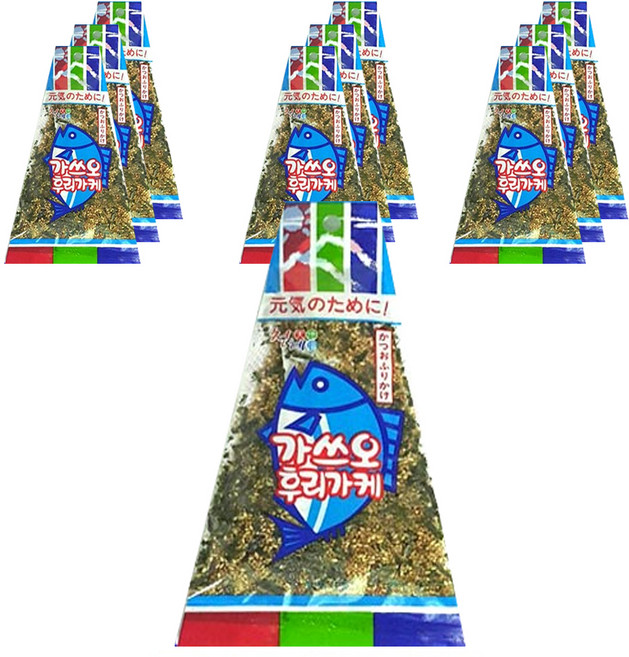 천혜식품 가쓰오 후리가케, 50g, 10개