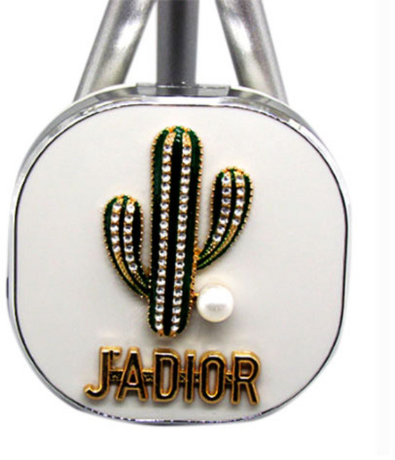 TP 홀릭 캐릭터 렌즈 케이스, 선인장, 1개