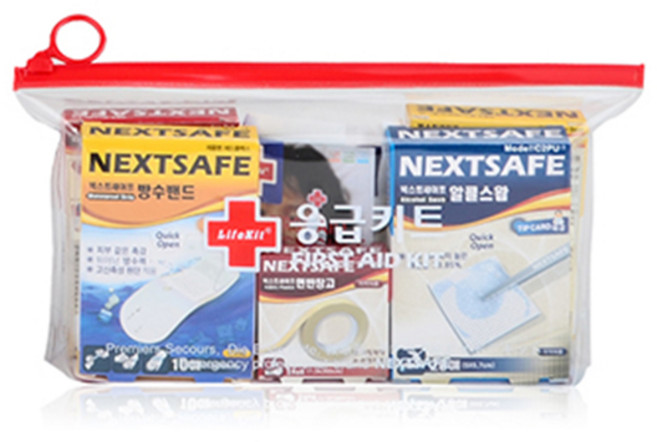 넥스트세이프 방수파우치플러스 응급키트, 1세트