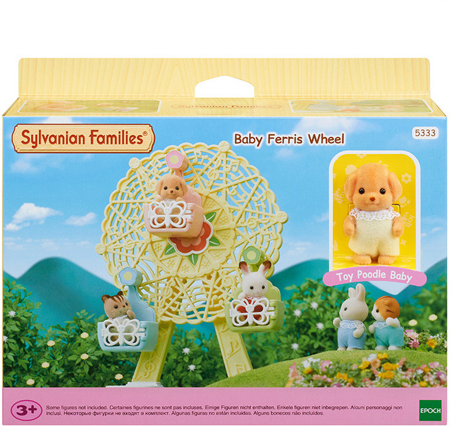 EPOCH Sylvanian Families 森林家族 嬰兒摩天輪公仔, 1個