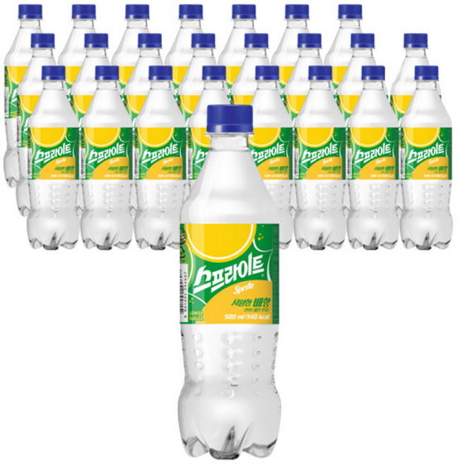 스프라이트 배향 사이다, 500ml, 24개