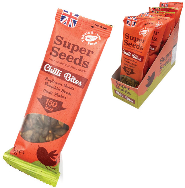 슈퍼씨드 칠리바이트, 25g, 8개입