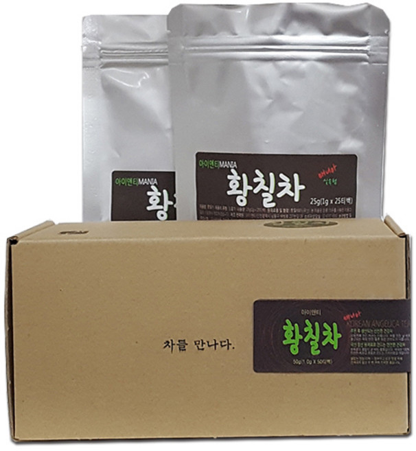 아이앤티 황칠차 25p, 1.2g, 25개입, 2개