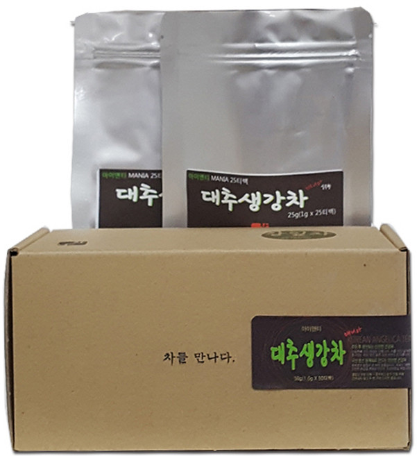 아이앤티 대추생강차, 1.2g, 25개입, 2개