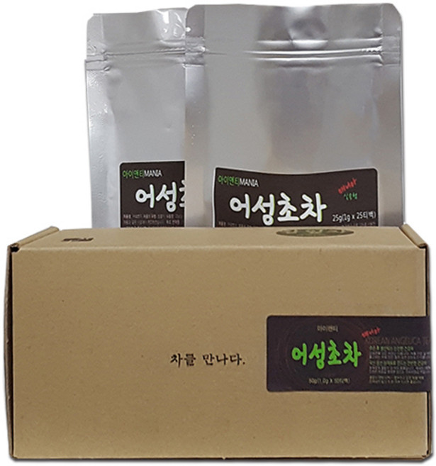 아이앤티 어성초차 25p, 1.2g, 25개입, 2개