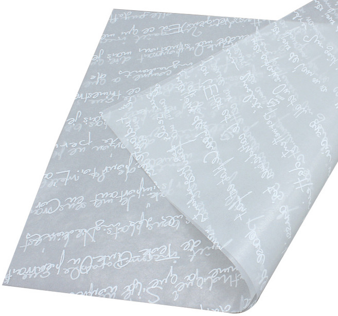 피크닉하우스 화이트 영문 유산지, 100개입, 1개