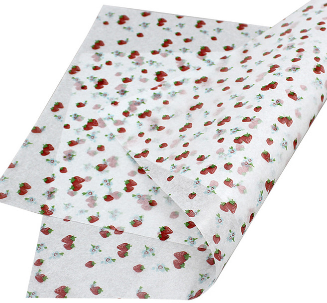 피크닉하우스 왁스페이퍼 딸기, 100개, 1세트