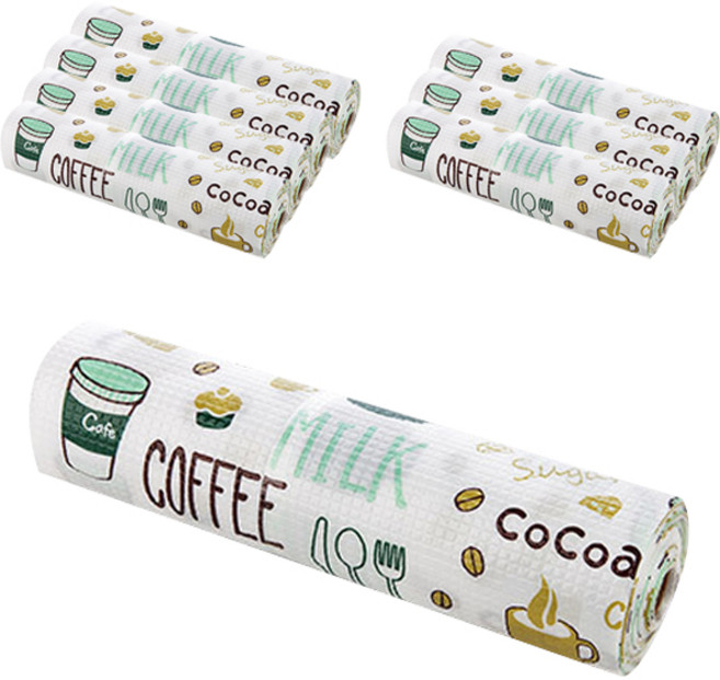 블럭마트 주방 찬장 싱크대 쿠션 방수매트, 블루, 8개