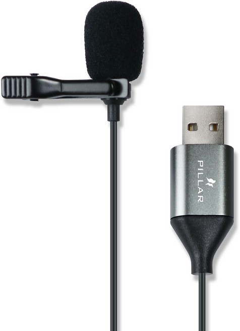 컴소닉 필라 클립형 USB 핀 마이크, CM-001USB, PILLAR CM-001 USB 핀 마이크