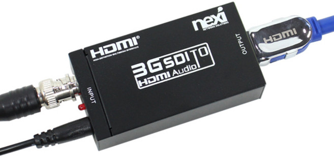 넥시 SDI to HDMI 변환 컨버터, NX-SHC07