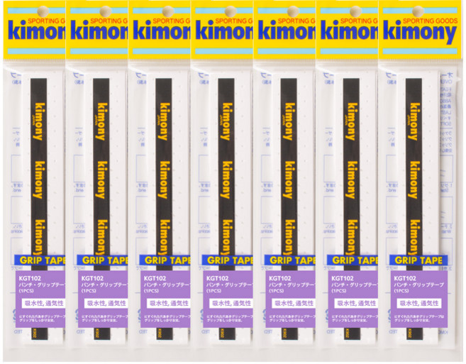 키모니 하이소프트 EX 홀오버그립 KGT102 7p, 화이트, 7개