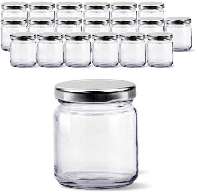 미르코리아 S 잼병Low700 FW550 560ml + 수축필름 + PSP실링지 세트, 20세트